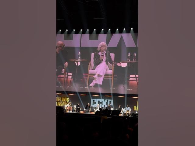 Video thumbnail for Fernanda Montenegro e Bruna Marquezine se emocionam ao contarem sobre trabalharem juntas