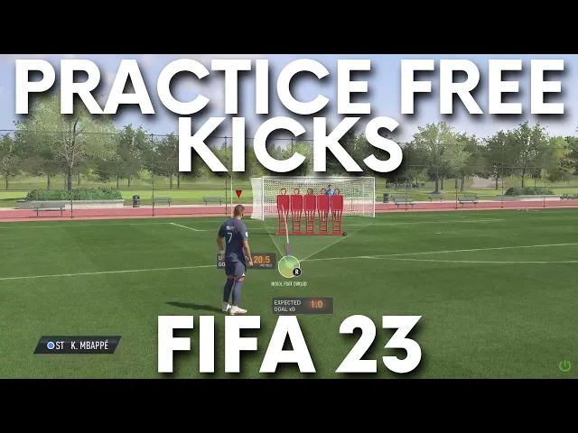 Video thumbnail for How to Open Free Kicks Training in FIFA 23 - Practice Arena Free Kicks