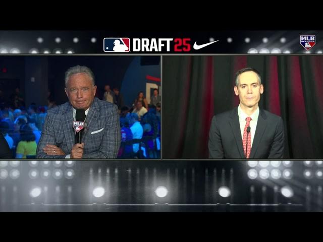 Video thumbnail for Washington Nationals GM Mike DeBartolo Talks About Drafting Eli Willits!