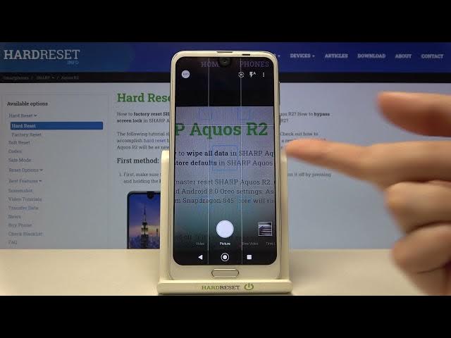Video thumbnail for How to Turn On/Off Camera Gridlines on Sharp Aquos R2 – Manage Camera Settings