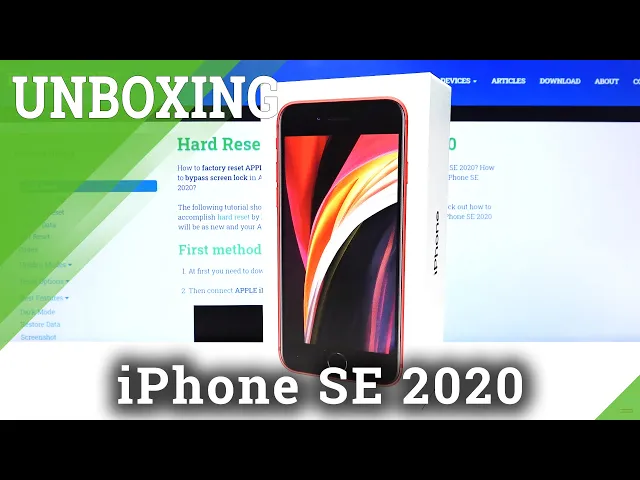 Video thumbnail for iPhone SE 2020 Unboxing – What’s hidden inside / Quick Review