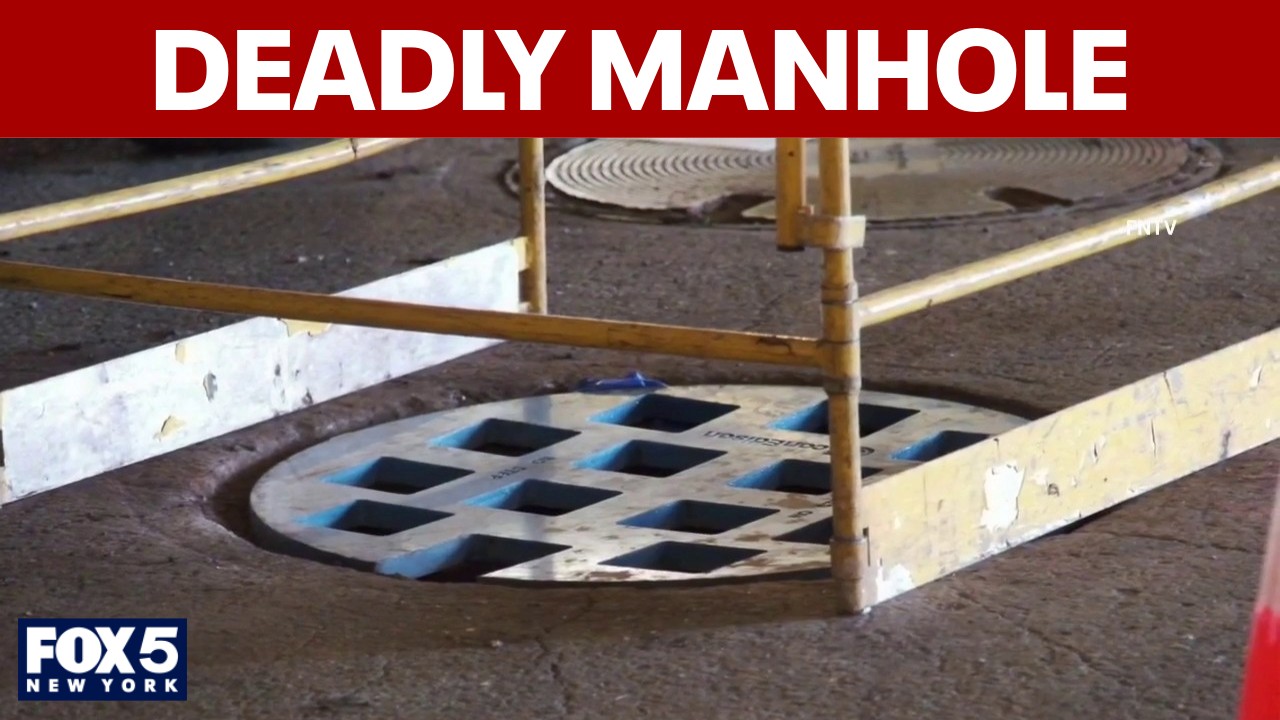 Video thumbnail for Woman dies after falling into uncovered manhole in Midtown