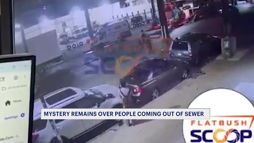 Video thumbnail for Questions remain after group seen emerging from Brooklyn sewer system