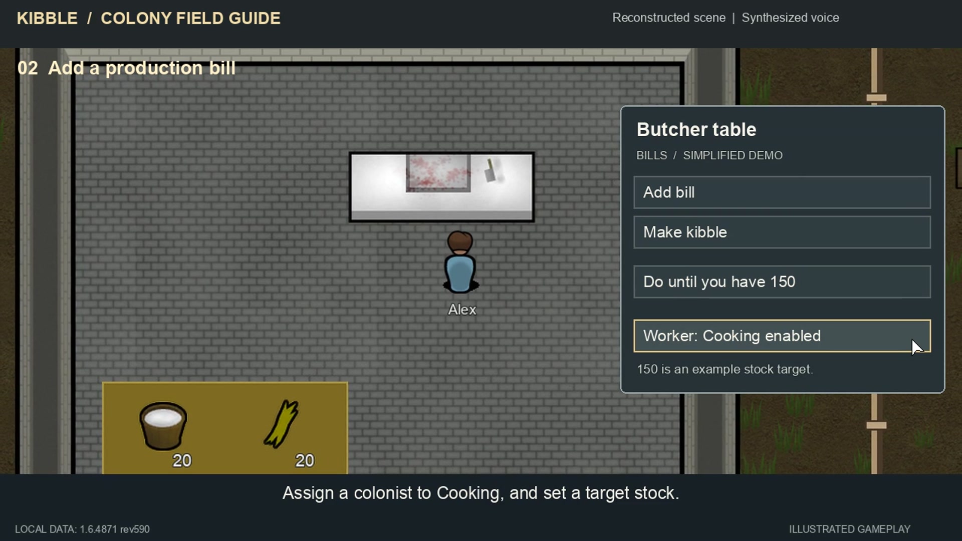 Video thumbnail for How to Make Kibble in RimWorld 1.6 | Recipe, Feeding & Storage