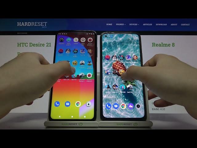 Video thumbnail for Speed Test App Result on HTC Desire 21 Pro 5G & REALME 8 - Device's App Comparison