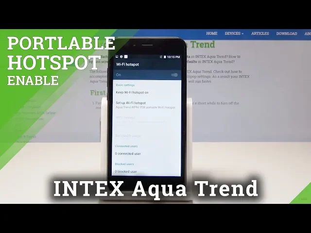 Video thumbnail for Network Access Point in INTEX Aqua Trend - Wi-Fi Hotspot