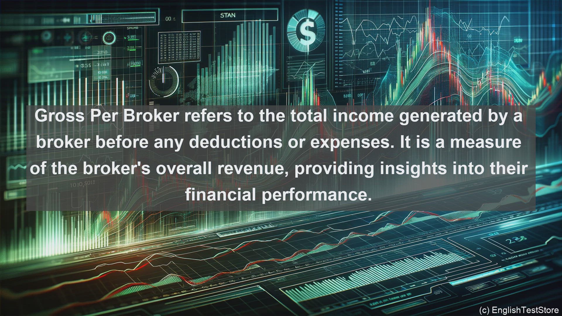 'Video thumbnail for Gross per broker in economics and finance'