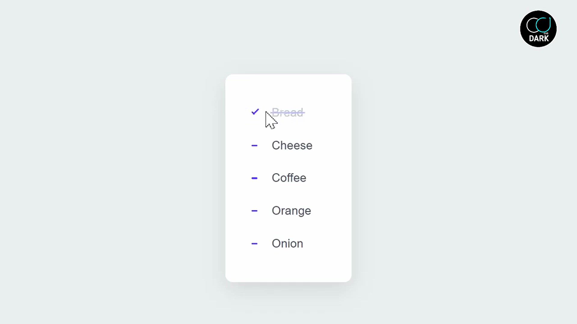 'Video thumbnail for Create a Dynamic Checklist using Html and CSS'