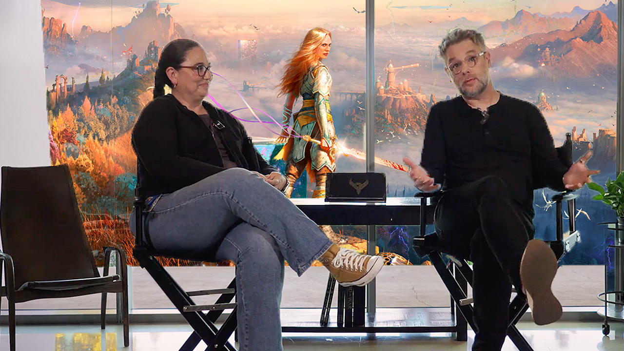 Video thumbnail for God of War Laufey: IGN's Exclusive Interview on Why Faye, a Ribbon, and a Cube Are Our New Heroes