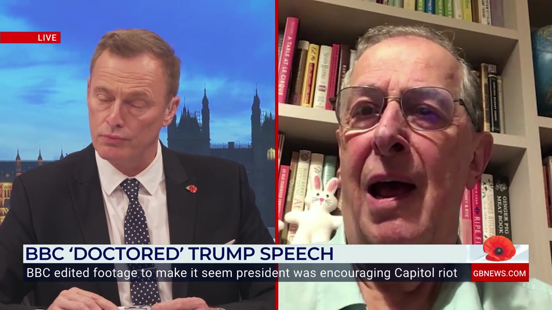 'Video thumbnail for WATCH: David Elstein blasts BBC for 'misleading' Britons with Donald Trump doctoring'