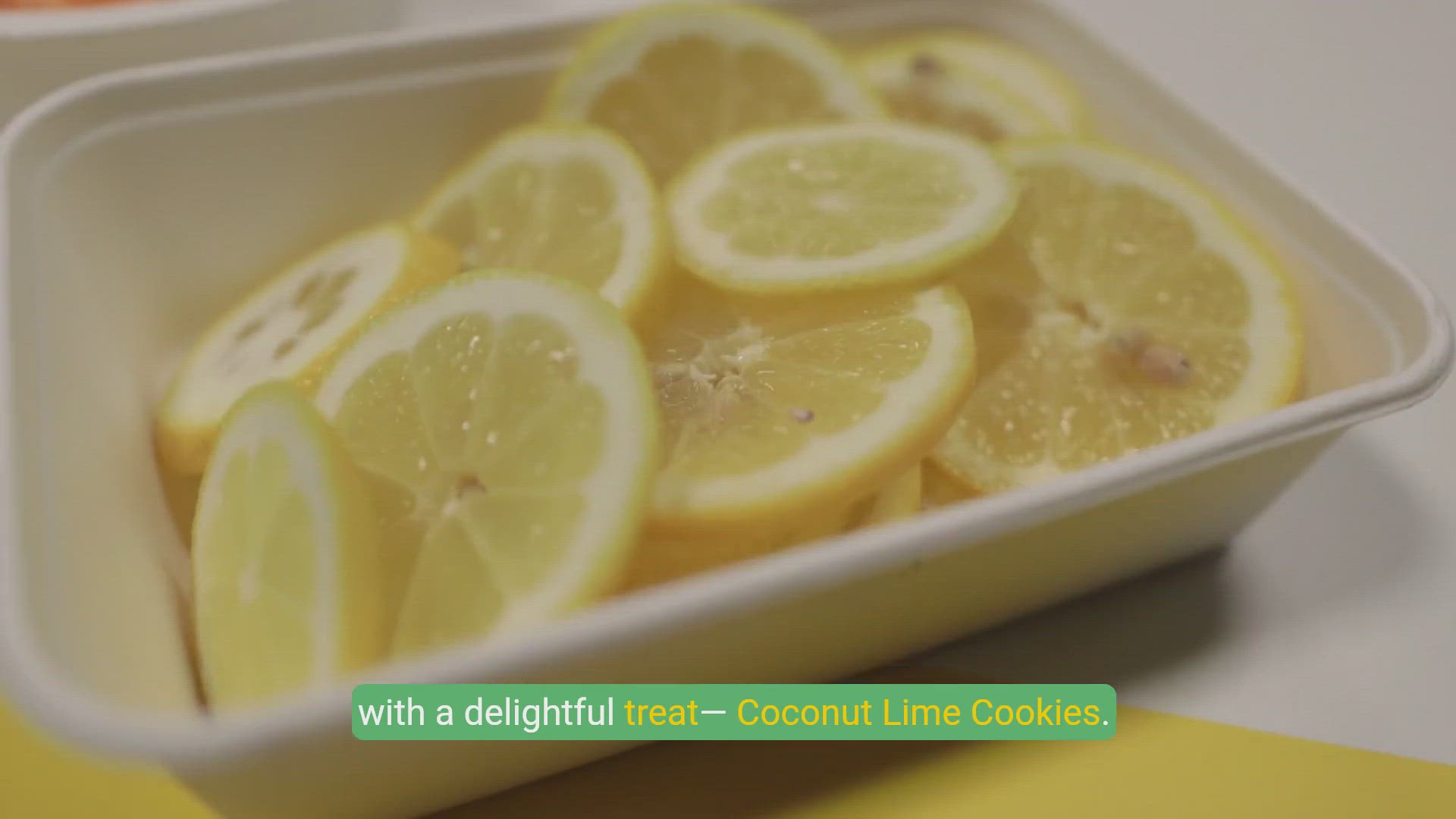 'Video thumbnail for Summer Coconut Lime Cookies'