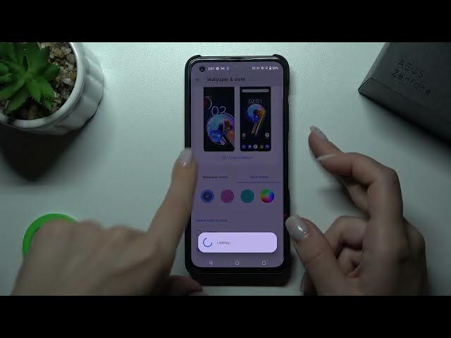 Video thumbnail for How to Change Lock Screen Wallpaper in ASUS Zenfone 9 – Manage Lock Screen Look