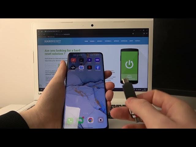 Video thumbnail for How to Connect the USB Pendrive Device to the OPPO Find X2 Neo