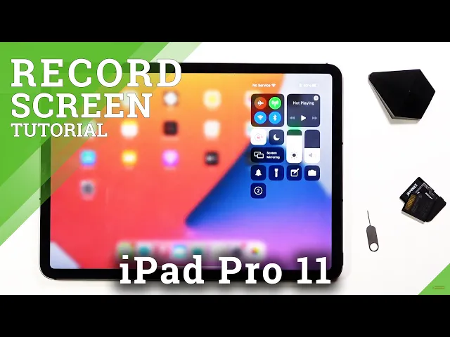 Video thumbnail for How to Record Screen in iPad Pro 11 - Save Displayed Content