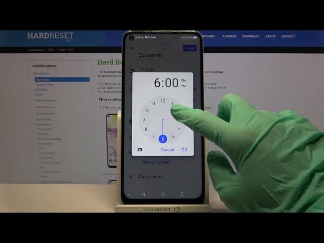 Video thumbnail for How to Add Reminder to ZTE Blade V2020 Calendar – Events Creating