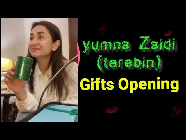 Video thumbnail for Meerab (Yumna Zaidi) Happy to receive PR from Fans #terebin #world #pakistan #wahajali #meerab