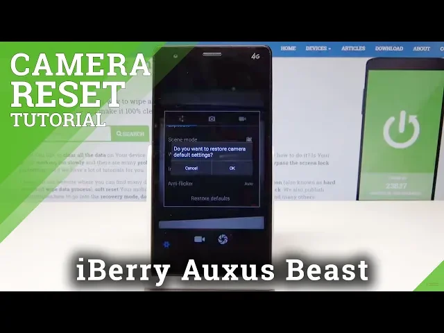 Video thumbnail for How to Reset Camera Settings on iBerry Auxus Beast - Restore Camera Defaults