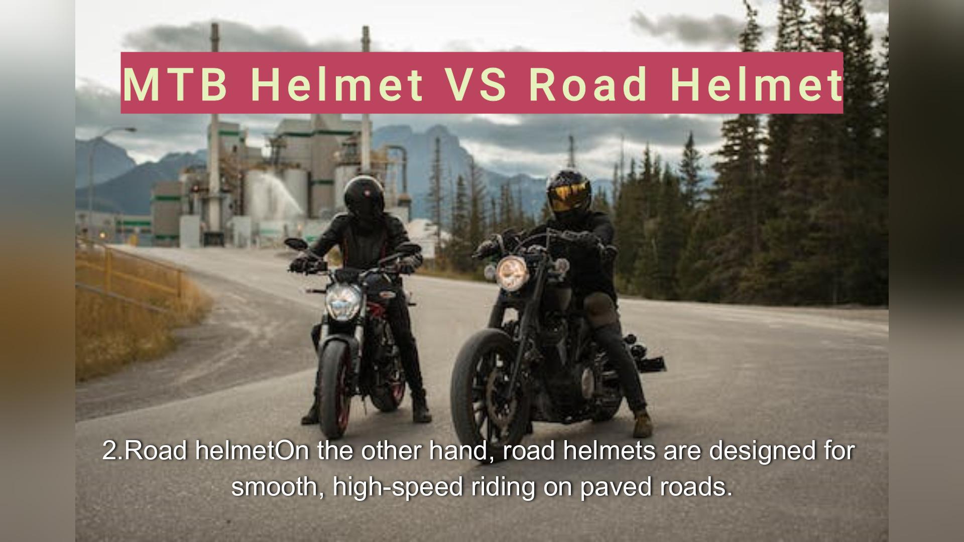 'Video thumbnail for MTB Helmet VS Road Helmet: What is Your Best Choice?'