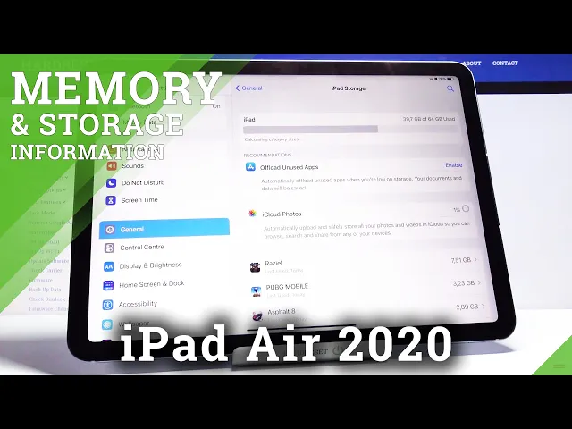 Video thumbnail for How to Check System Storage on iPad Air 2020 – Storage Info
