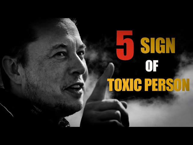 Video thumbnail for 5 Sign Of Toxic Person ll How To Overcome a Toxic Behaviour ll #ustogether