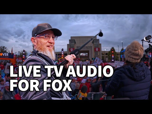 Video thumbnail for Behind the Scenes: Location Sound for FOX’s Big Noon Kickoff