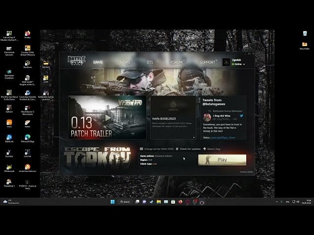 Video thumbnail for How To Update Escape From Tarkov
