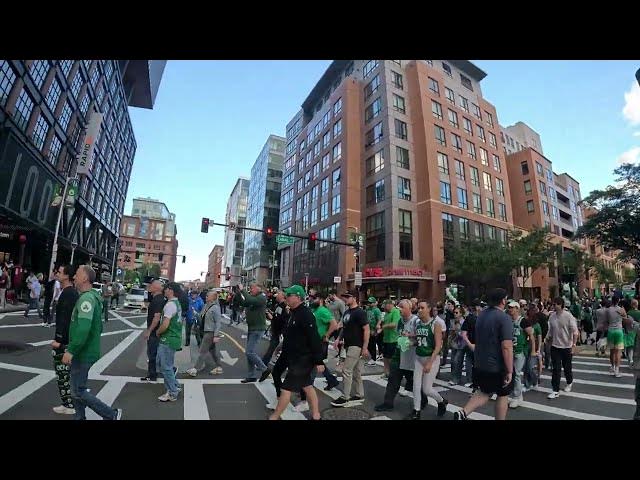 'Video thumbnail for NBA Finals TD Garden🏀🍀BOSTON CELTICS🍀 The Green North Station'