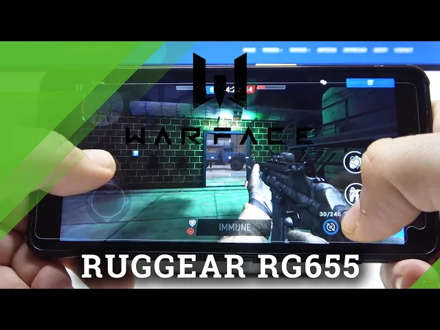 Video thumbnail for Warface on Ruggear RG655 -  FPS Game Shooter TEST