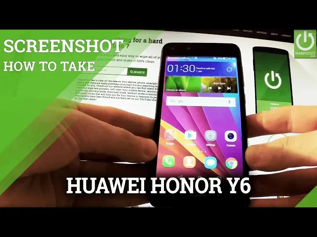 Video thumbnail for SCREENSHOT in HUAWEI Honor Y6 - Edit / Delete Share Screenshot