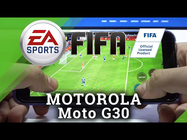 Video thumbnail for Gameplay of FIFA Mobile on MOTOROLA Moto G30 – Gaming Test