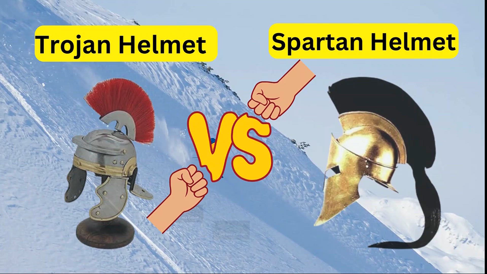 'Video thumbnail for Trojan Helmet VS Spartan Helmet'