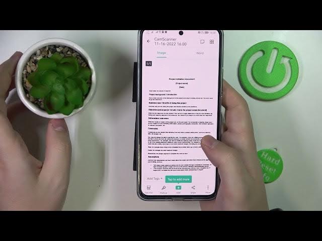 Video thumbnail for How to Scan a Document and Make it into a PDF File on the HUAWEI Nova 10 SE
