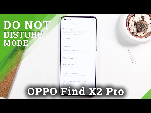 Video thumbnail for How to Allow Do Not Disturb Mode in OPPO Find X2 Pro – Mute Sounds & Block Vibrations