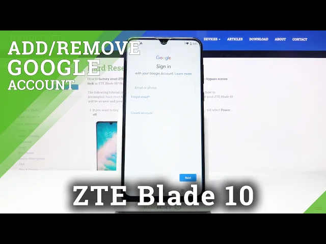 Video thumbnail for How to Add and Remove Google Account on ZTE Blade 10 – Manage Google User