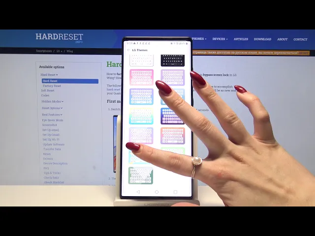 Video thumbnail for LG Wing – Customize Keyboard & Change Keyboard Theme