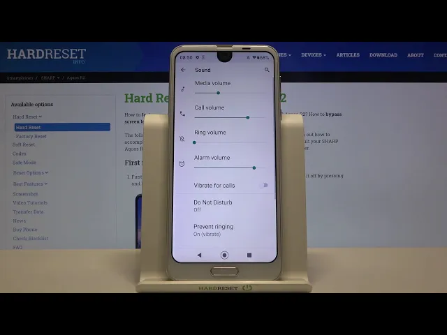 Video thumbnail for SHARP Aquos R2 Vibration Settings – Sound Customization