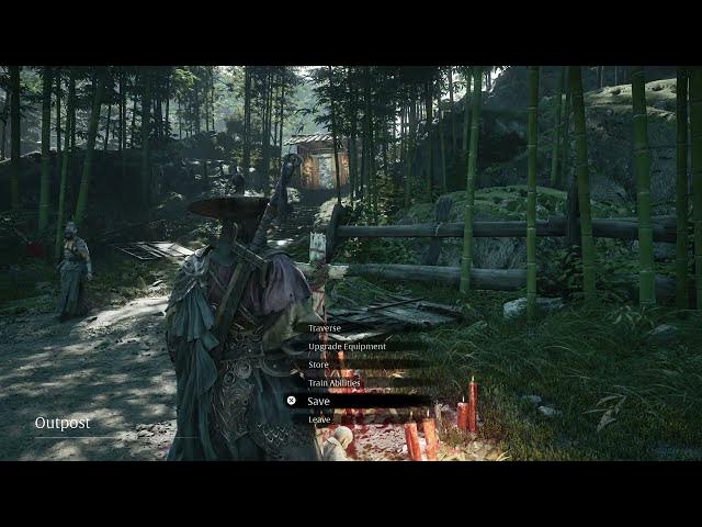 Video thumbnail for Phantom Blade Zero - Against The Flow: Take Sanguine Reach | Talk To Guards | Outpost Bell