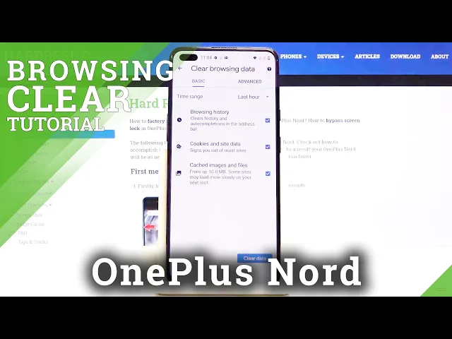 Video thumbnail for How to Erase Browser History in OnePlus Nord – Clear Browsing Data