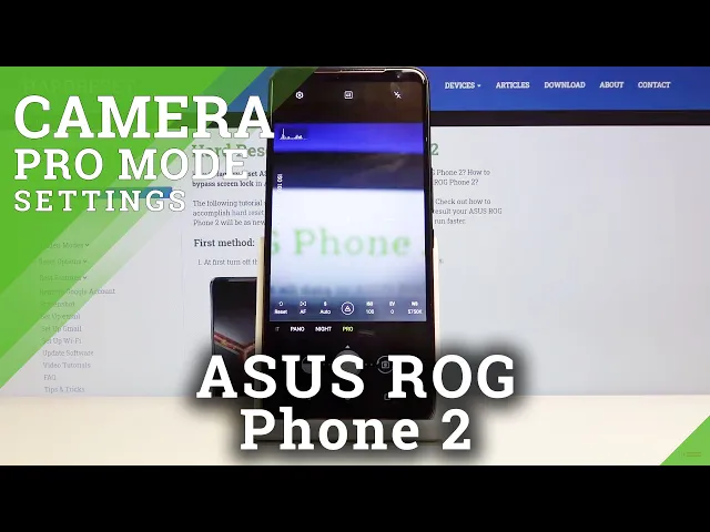 Video thumbnail for How to Use Camera Pro Mode in Asus Rog Phone 2 – Camera Pro Mode Settings
