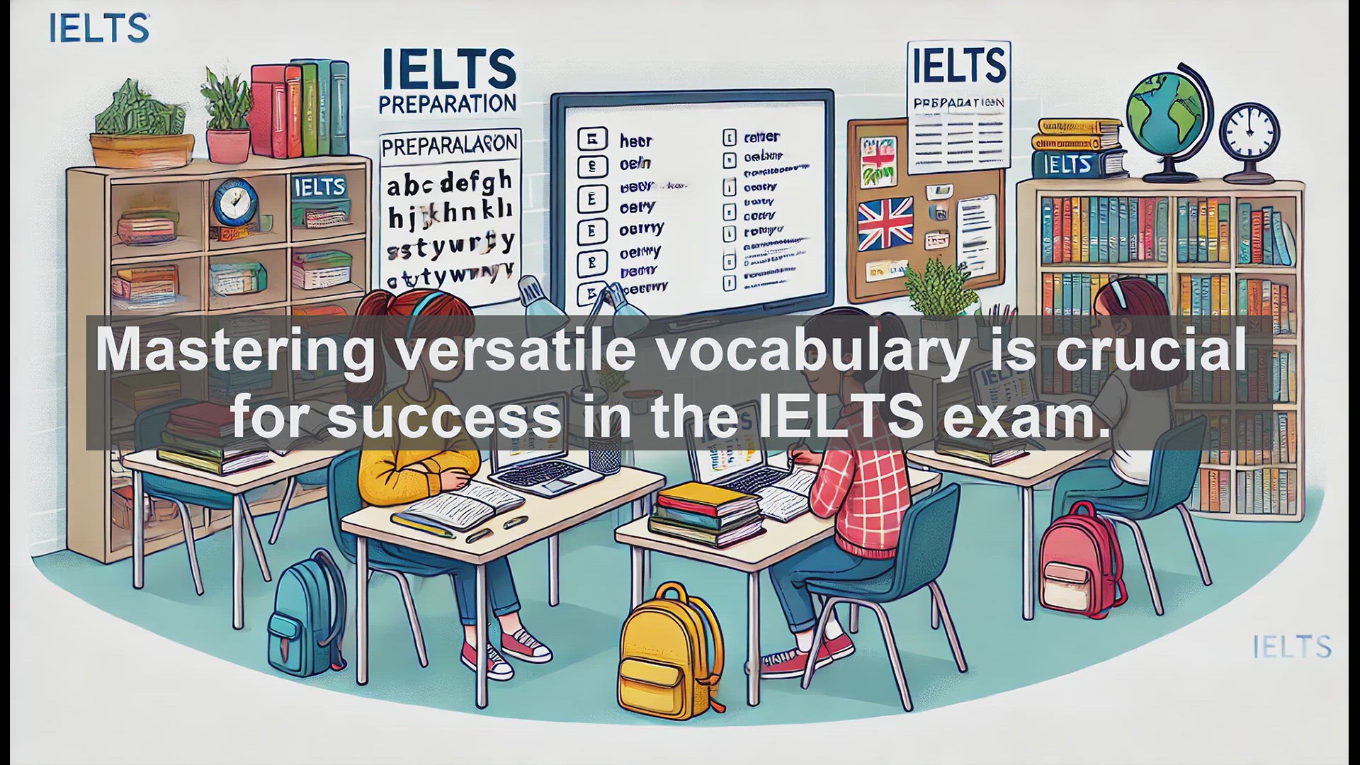 'Video thumbnail for 2500 Must Know IELTS 6.5 Vocabulary - IELTS Vocabulary Boost: Mastering the Word 'Exhibit''