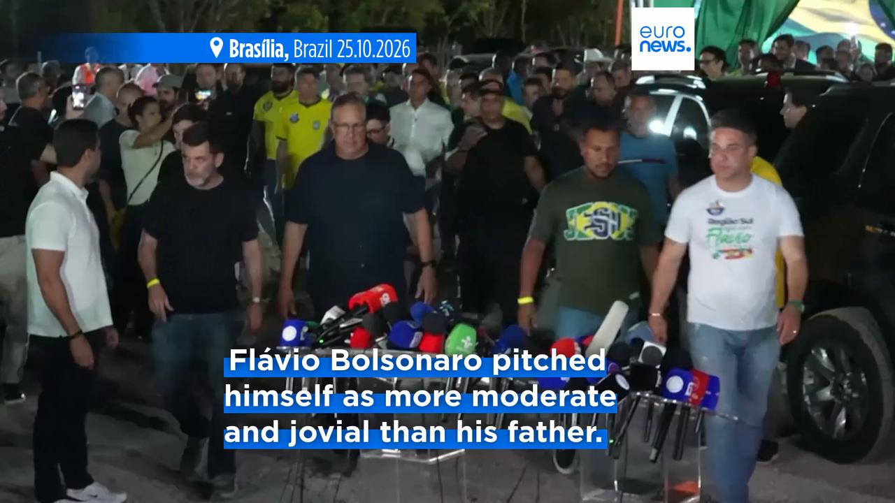 Video thumbnail for Brazil's Lula clinches election victory as Bolsonaro rejects results