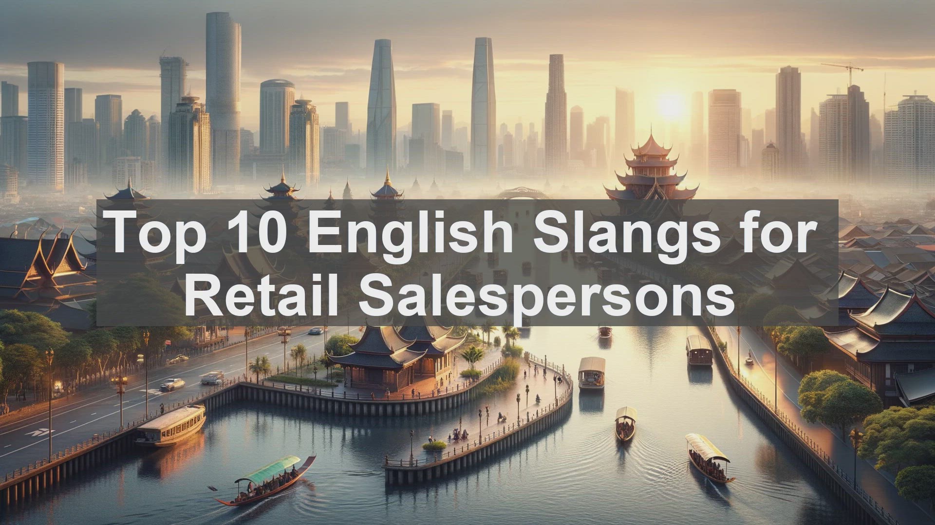 'Video thumbnail for Top 10 English Slangs for Retail Salespersons'