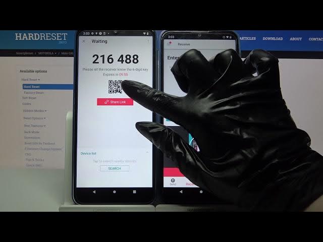 Video thumbnail for How to Move Data from MOTOROLA Device to MOTOROLA MOTO G30 – Send Anywhere App