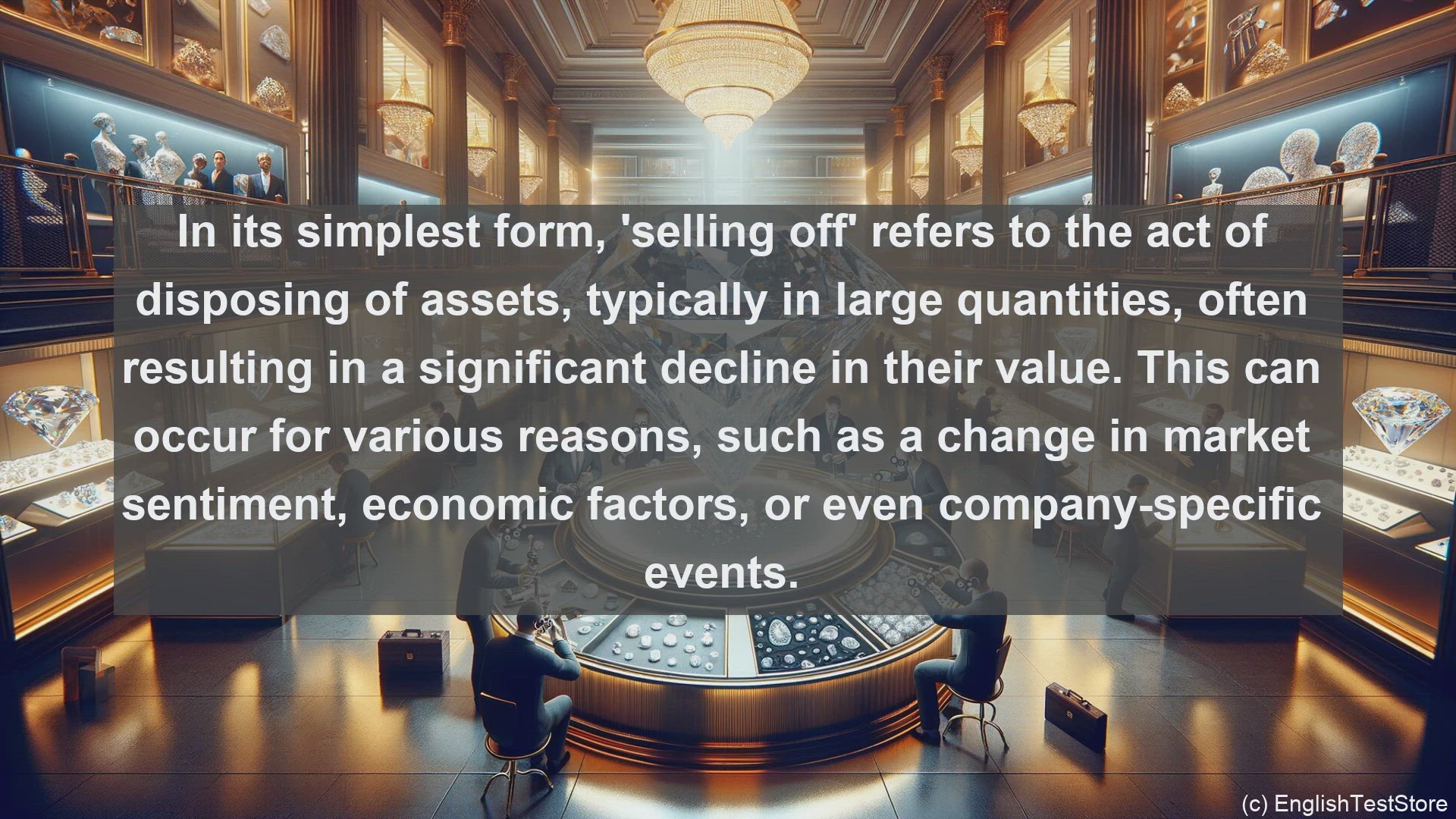 'Video thumbnail for Selling off in economics and finance'