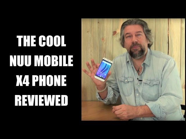 Video thumbnail for NUU Mobile X4 dual sim Android Smartphone Review