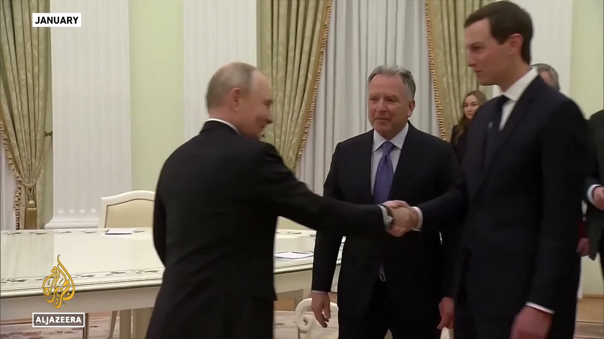 Video thumbnail for Trump envoys seek Ukraine peace deal as Russia-Ukraine war escalates