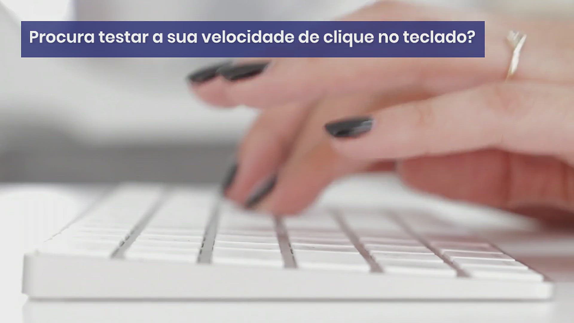 Video thumbnail for Teclado Teste de Clique | Cliques Por Segundo CPS