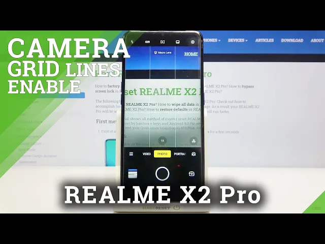 Video thumbnail for How to Use Camera Grid Line on REALME X2 Pro – Turn on Camera Grid Line