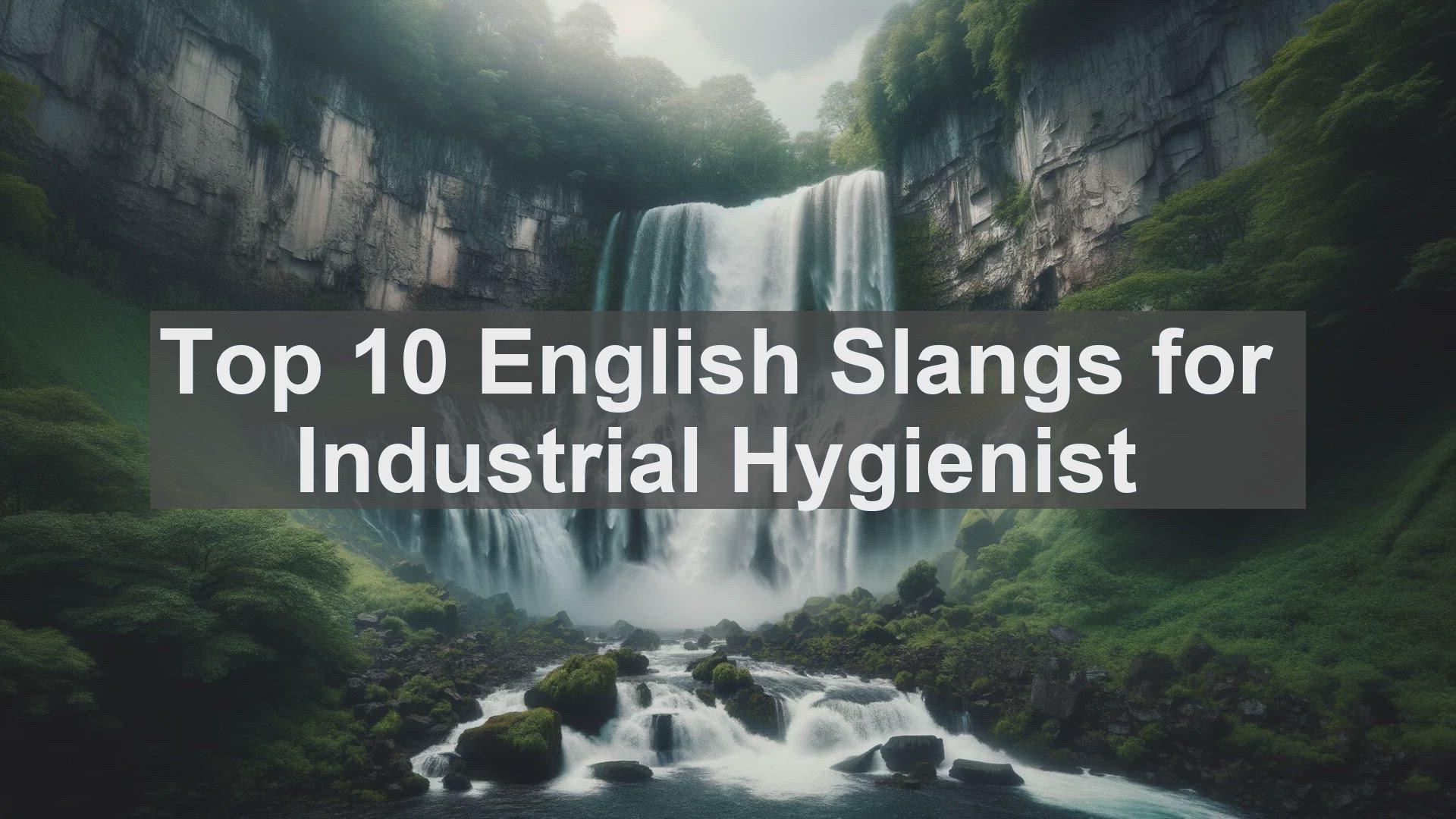 'Video thumbnail for Top 10 English Slangs for Industrial Hygienist'