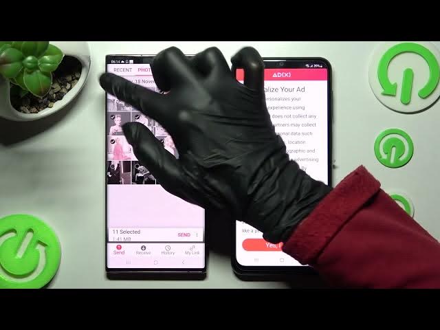 Video thumbnail for How to Transfer Files from a Samsung Device to Samsung Galaxy A23 - Install Send Anywhere App